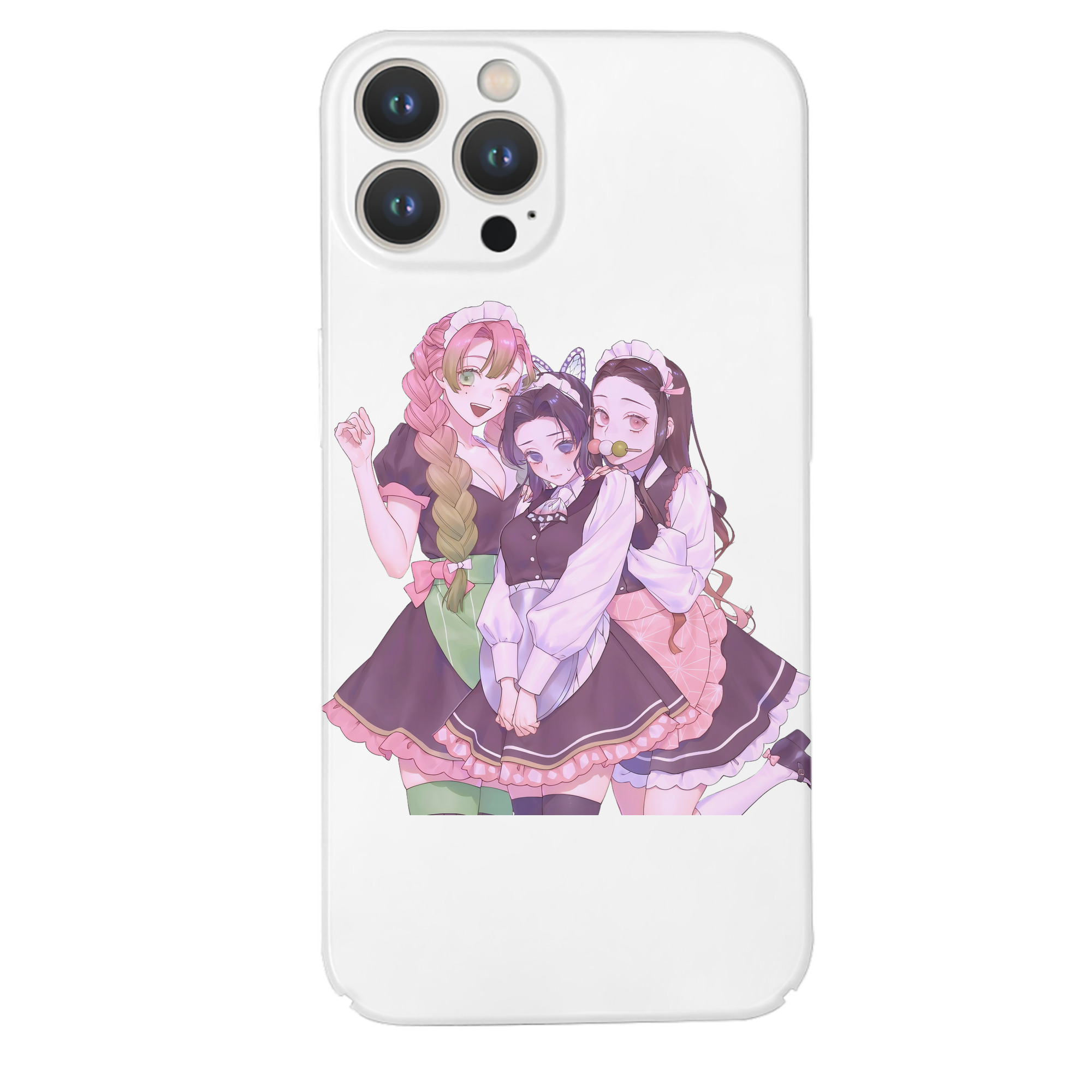（画像用） 鬼滅の刃（きめつのやいば）蟲柱-胡蝶 しのぶ／こちょう しのぶ Kochou Shinobu 【iPhone 14シリーズ対応】ハードケース